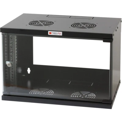Afbeelding van Techly I CASE EL 1006B45 Wandrek 6U 50kg Zwart rack