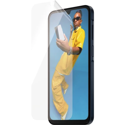 Afbeelding van PanzerGlass Matrix D3O Ultra Wide Screen Protector Geschikt voor Samsung Galaxy A15 100% Gerecycled Plastic Bescherm Folie Case Friendly met AlignerKit Montageframe