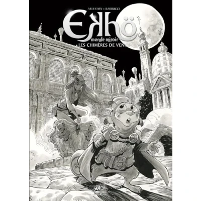 Afbeelding van EKHO MONDE MIROIR,13:LES CHIMERES DE VENISE (N B)