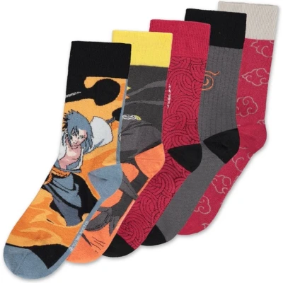 Afbeelding van Naruto 5 Pack / Giftset Sokken 43/46 Multicolours