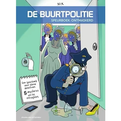 Afbeelding van De Buurtpolitie 1 Speurboek: Ontmaskerd