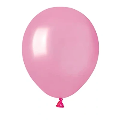 Image de Lot de 100 ballons nacrés en latex naturel qualité supérieure A50 (Ø 13 cm / 5 &quot;), rose nacré