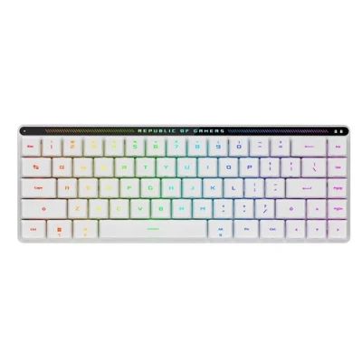 Image de Clavier gaming mécanique sans fil Azerty Français Asus ROG Falchion RX Low Profile Blanc