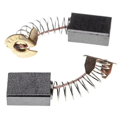 Afbeelding van vhbw Set van 2 koolborstels, motorkolen, 6,5 x 13,5 17 mm, vervanging voor Makita 181044 0, CB 153 elektrisch gereedschap