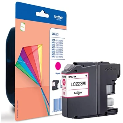 Image de Brother LC223MBP Magenta original blister cartouche d&#039;encre pour DCP J4120, J562, MFC J4420, J4620, J4625, J480, J5320, J5625, J5720, J680, J880