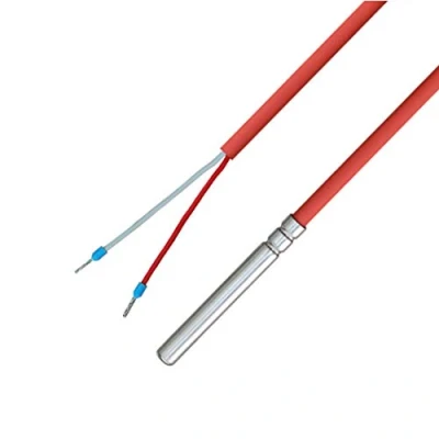 Afbeelding van iOVEO 036HS02210 PT1000 solar temperatuursensor met siliconen kabel tot 200C, 10 meter