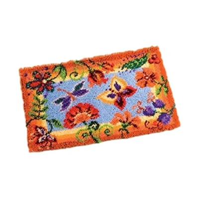 Afbeelding van Smyrna knooptapijt bloemen 0145323