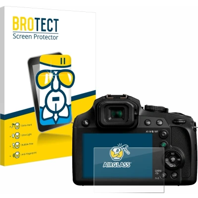 Afbeelding van BROTECT Screenprotector voor Panasonic Lumix DC FZ82 / FZ82D Folie Beschermfolie Beschermglas transparant