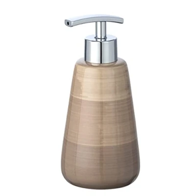 Afbeelding van Wenko Zeepdispenser Pottery 360 Ml Keramiek Beige