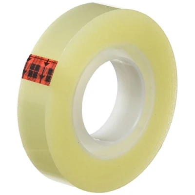 Afbeelding van Scotch Transparante Tape, Individueel Flowpack + Toren, 12 mm x 33 m, Rollen/Pak