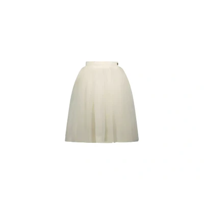 Afbeelding van Kinder Rokken thalysse Soft Net Skirt *dreamy Creamy* Dreamy Creamy Maat 104 Le Chic