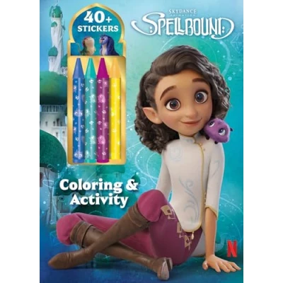 Afbeelding van Color &amp; Activity with Crayons Spellbound Coloring Book