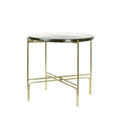 Afbeelding van Light &amp; Living Bijzettafel CANVO Ø50x45cm Helder