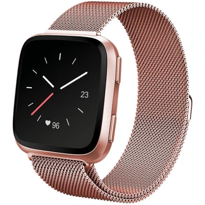 Afbeelding van iMoshion bandje Geschikt voor Fitbit Versa Lite / 2 Milanese Watch Rosé Goud