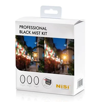 Afbeelding van Nisi Black Mist Professionele Kit (77 mm, Zwarte nevelfilter, 77 mm), Lensfilter