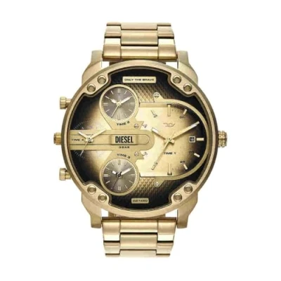 Afbeelding van Diesel MR. DADDY SLIM Heren Horloge 54 mm Goudkleurig