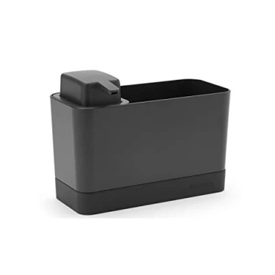Afbeelding van Brabantia Sink Side Aanrecht Organizer 2 delig Antraciet