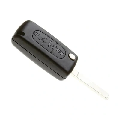 Afbeelding van Jongo Sleutelbehuizing met lemmet, compatibel Citroen Berlingo II (B9) Plip Auto Utility afstandsbediening 3 toetsen