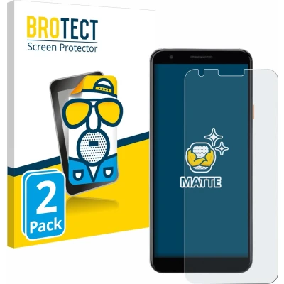 Afbeelding van BROTECT Screenprotector voor Google Pixel 3a Folie Beschermfolie matte (2 Stuks)