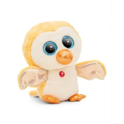 Afbeelding van GLUBSCHIS Jubidi pluche knuffeldier Vogel, 15 cm, geel, schattig dier om te knuffelen, spelen, voor kinderen en volwassenen, een geweldig cadeau idee