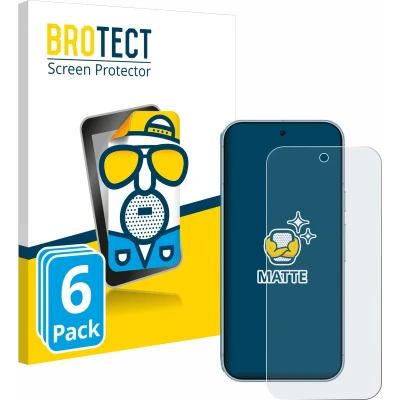 Afbeelding van BROTECT Screenprotector voor Google Pixel 9 Pro Folie Beschermfolie matte (6 Stuks)