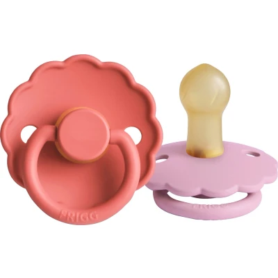 Afbeelding van Frigg Daisy Fopspeen 6 18 mnd (2 stuks) Poppy/Lupine