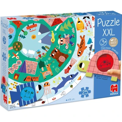 Afbeelding van Puzzel XXL Discover Animals