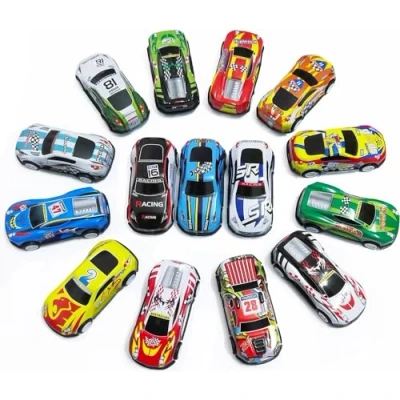 Afbeelding van BECILES Stunt Lichtmetalen auto&#039;s, 20 stuks, kleine speelgoedauto&#039;s, metaal, voor educatief spel van peuters (gemengde stijl)