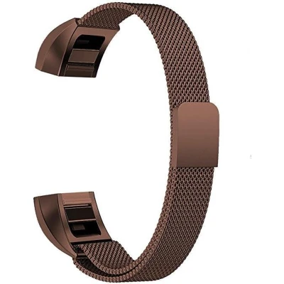 Afbeelding van FitBit Alta HR Milanese bandje Maat: Large Coffee