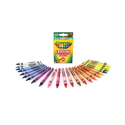 Afbeelding van Crayola Waskrijtjes 24 Stuks Voor Kinderen