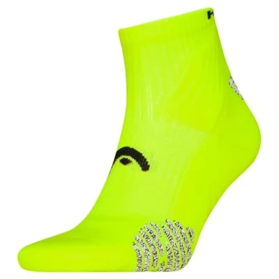 Afbeelding van HEAD performance quartersokken padel neon geel 39 42