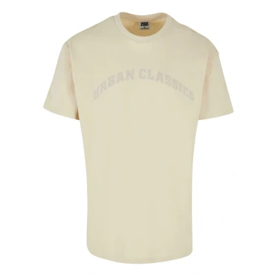 Afbeelding van Urban Classics Oversized GATE TEE Tshirt print, Heren, Maat: XL, Sand