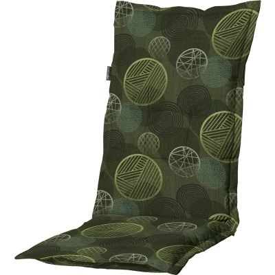 Afbeelding van Madison Tuinstoelkussen hoge rug 50x123 cm Circle green