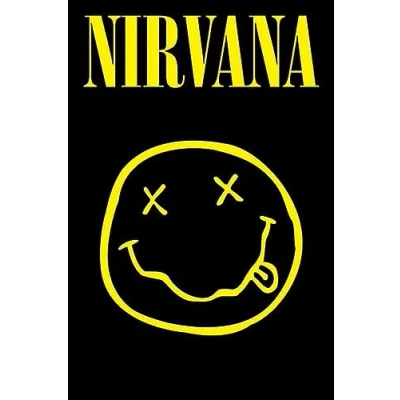 Afbeelding van Poster Pyramid Nirvana Smiley 91.5 X 61 Cm Multicolor