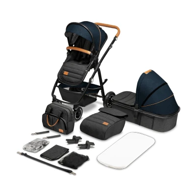 Afbeelding van Lionelo Kinderwagen 2 in 1 Amber Navy Blue
