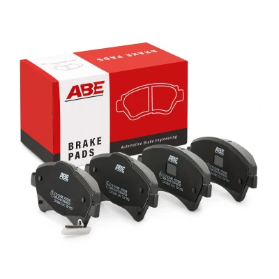 Afbeelding van ABE C12123ABE Remblokkenset Vooras Met akoestische slijtagewaarschuwing TOYOTA: Auris Hatchback, Estate, Verso