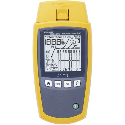 Afbeelding van Fluke Networks Set: MS POE + MT 8200 63A MicroScanner™ IntelliTone 200 Probe Kabelmeter Audio/Video, Netwerk, Telecommunicatie