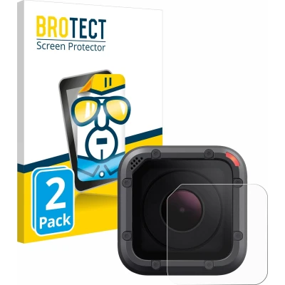 Afbeelding van BROTECT Screenprotector voor GoPro Hero 5 Session Lens (Behuizing) Folie Beschermfolie transparant (2 Stuks)
