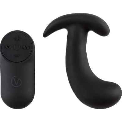 Afbeelding van Virgite Prostaat Massager met afstandsbediening SHE HAS THE POWER zwart