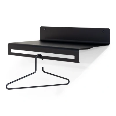 Afbeelding van Spinder Design SWAY 120 Wandkapstok Zwart
