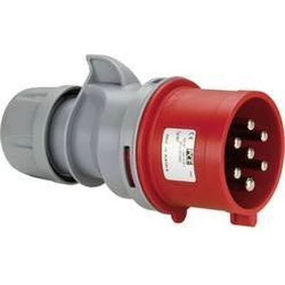 Afbeelding van PCE Shark 017 6v CEE stekker 16 A 7 polig 400 V 1 stuk(s)