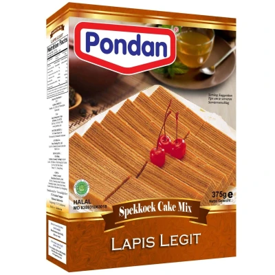 Afbeelding van Pondan unifood Cakemix Spekkoek 375 g