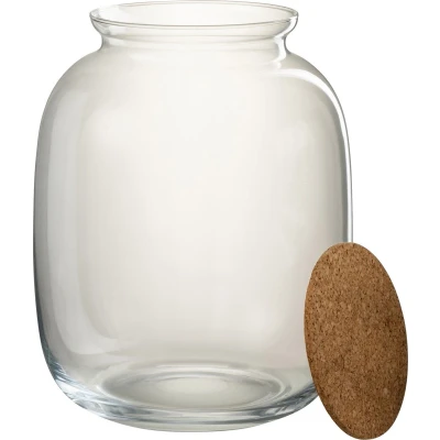 Afbeelding van J Line Pot Roxy Decoratief GlasKurk Transparant Small