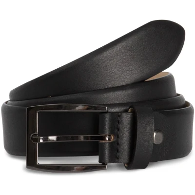 Afbeelding van K up Klassieke, regelbare riem met een afgeronde boord KP816 Black