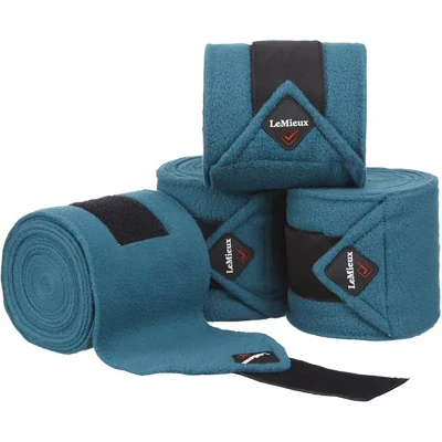Afbeelding van LeMieux Bandages Luxury Polo Set van 4 Peacock Groen Full