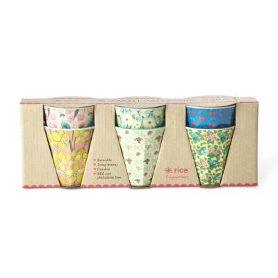 Afbeelding van Rice Melamine Beker Show Your True Colors Prints 6 pack