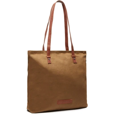 Afbeelding van The Chesterfield Brand Canvas Shopper Olijfgroen Alicia