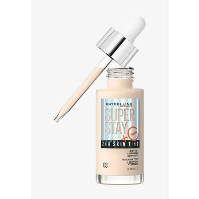 Afbeelding van 1+1 gratis: Maybelline SuperStay 24H Skin Tint Foundation 03 30 ml