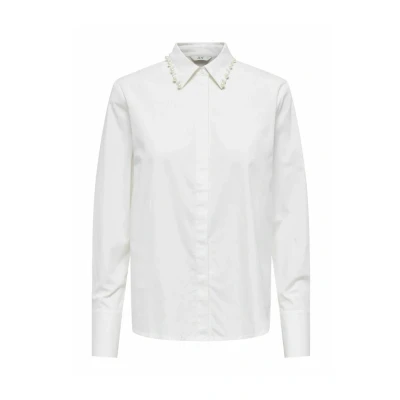 Afbeelding van JDY Jdylula Overhemdblouse, Dames, Maat: Large, Cloud dancer