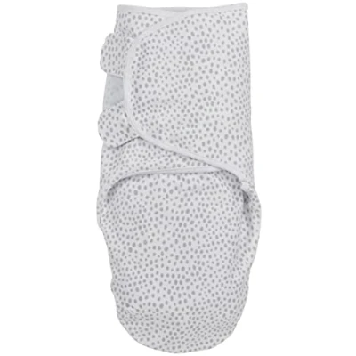 Afbeelding van Meyco Baby Cheetah swaddlemeyco inbakerdoek light grey 0 3 maanden